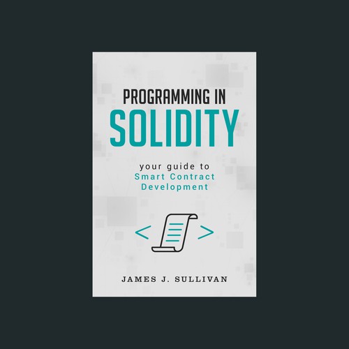 Designs | Programming Book Cover - The Blockchain Academy | Book cover ...