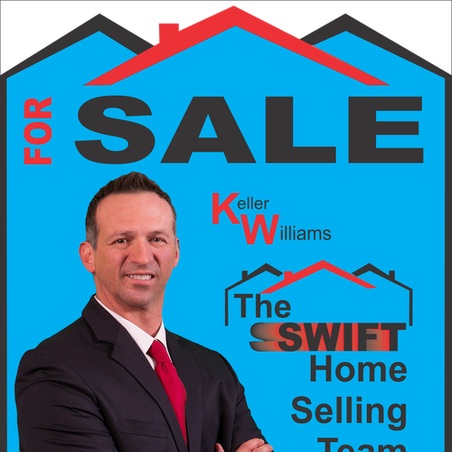 Design di Real Estate For Sale Sign Competition.  Your design will hang in front of 100's of homes di mouse.grafic