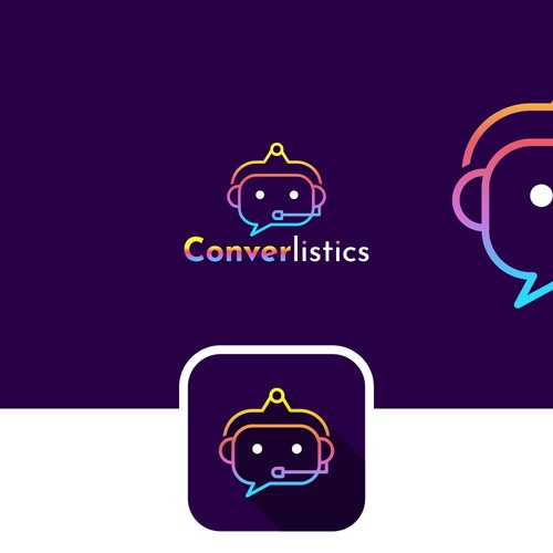 Chatbot logo Design by MysteriousStudio