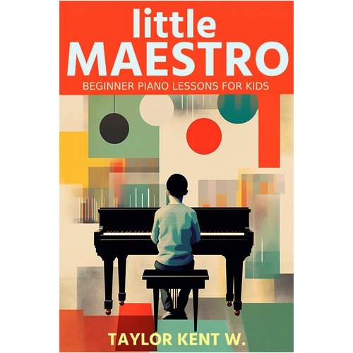 Design Design a Piano book cover to appeal to kids, parents and beginners di SusansArt