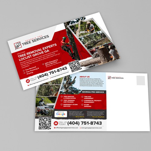 Branding for a Tree Removal Service Diseño de 123Graphics