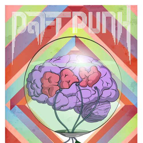 99designs community contest: create a Daft Punk concert poster Design by Christopher Morris