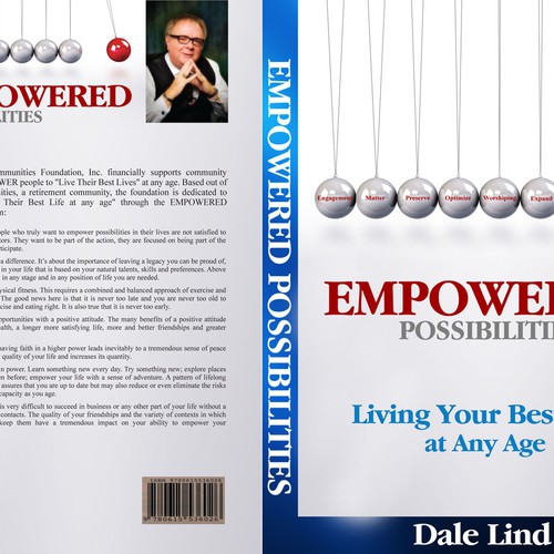 Design di EMPOWERED Possibilities: Living Your Best Life at Any Age (Book Cover Needed) di dooosra