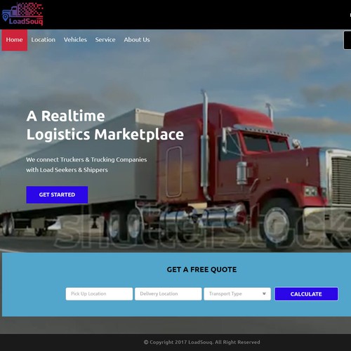 Home Page Website Design Design by Mohsin™