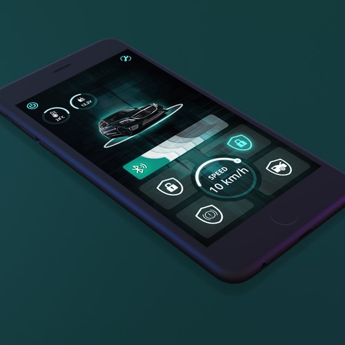 Car Remote Control App (possible 1 on 1 deal follow up) App design