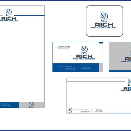 72 Hour Contest -- Rich Web App Company.. Design by Vishnupriya