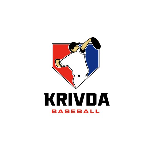 Professional Baseball Pitcher's Logo Design by Maple-