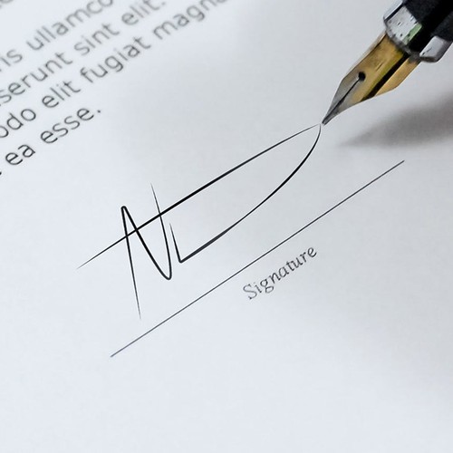 Digital Signature Design Design by Isacfabs