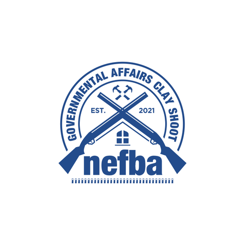 Homebuilders Clay Shoot Logo Design by gbrs