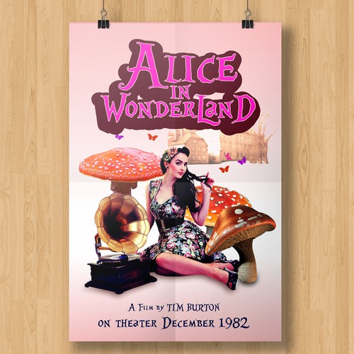 Create your own ‘80s-inspired movie poster! Design by Berlina