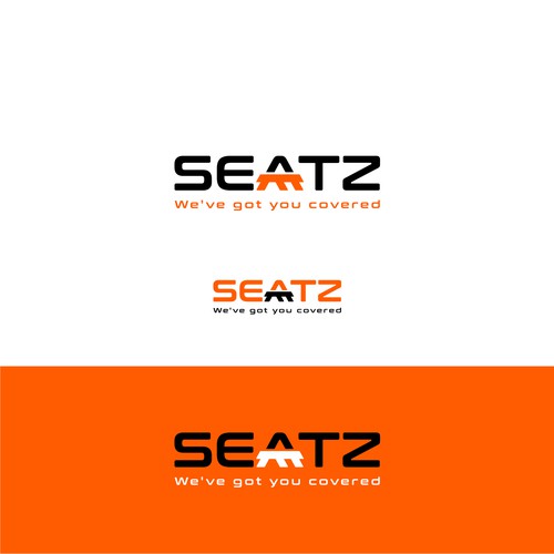 strong logo for repair and installation of commercial seating Design by Megades!gn