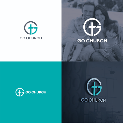 Go Church logo Ontwerp door Oculus Branding