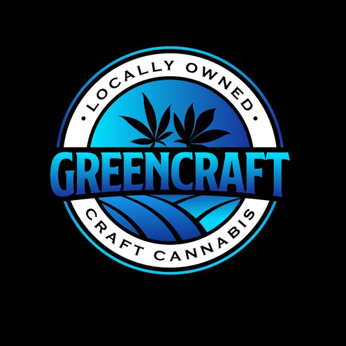 Brand Logo for craft cannabis grow in Michigan. Design by antesofte ✌