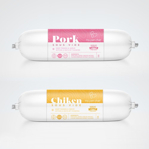 Premium Fresh Dog Food Design von PolinaShee