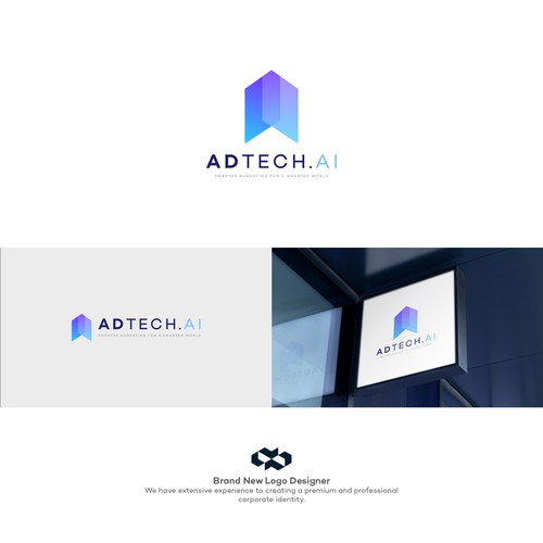 *New* AdTech.AI (or AdTech AI) : Advertising SAAS Company !need an identity! Design by gdrony