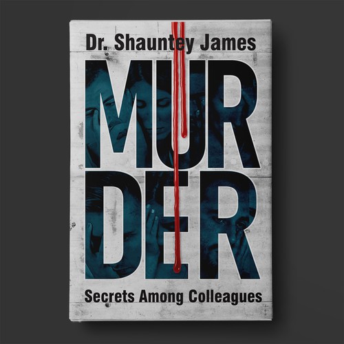 Cover for a classic murder mystery where secrets and lies fly among college professors Design by BeyondImagination