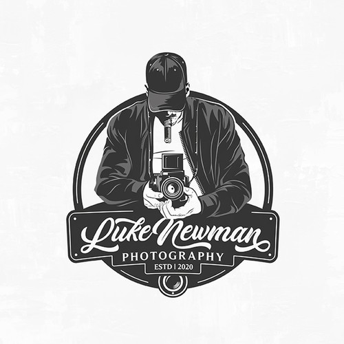 Portrait Photographer Logo Design-ontwerp door sarvsar