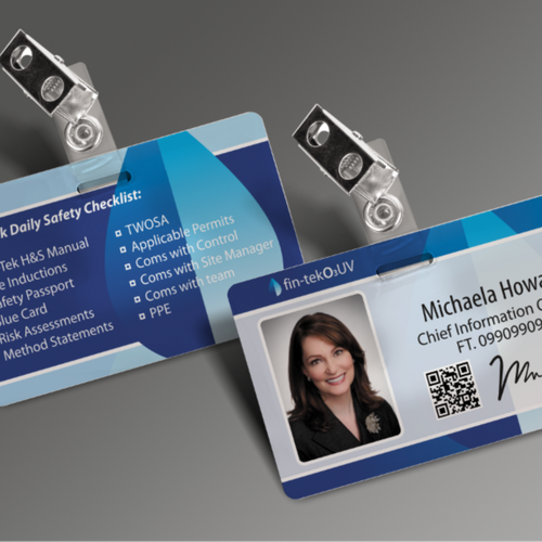 ID Card design Design by R00M38