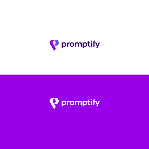 Modern, Simple and Sleek Logo for Promptify.com Design by Rumah Lebah