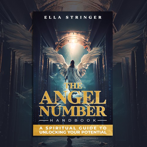 Designs Ebook cover for book on angel numbers Book cover contest