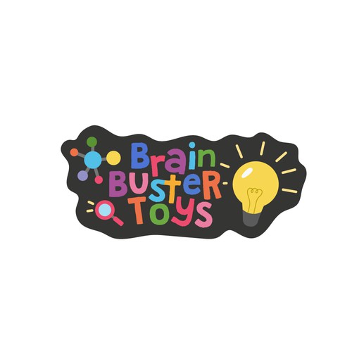 Brain Buster Toys Logo & Social Media Contest. Design by BrainstormingDsg