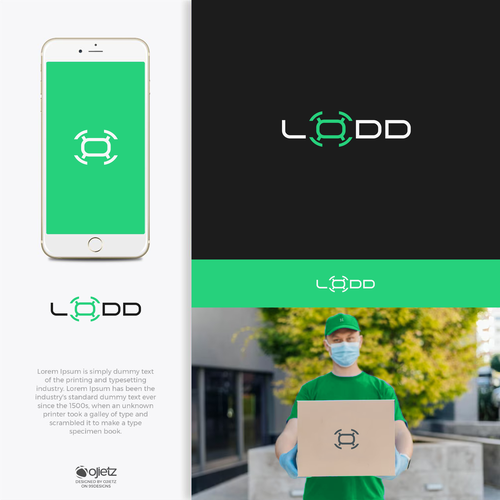 lodd - Design the modern logo of a drone delivery services venture Design by ojietz