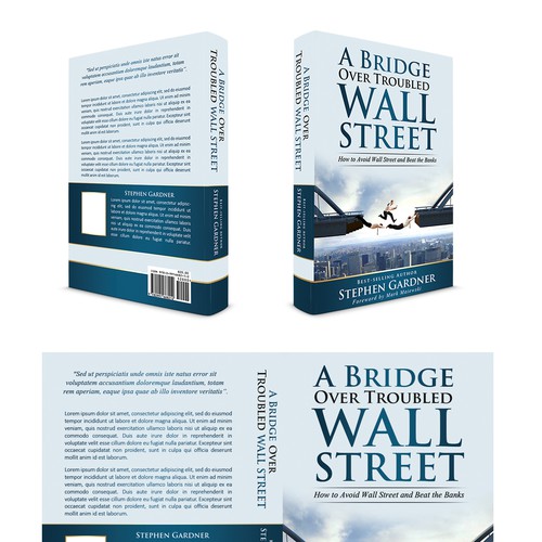 best-selling author working on 4th book on retirement planning. Design by Mila.