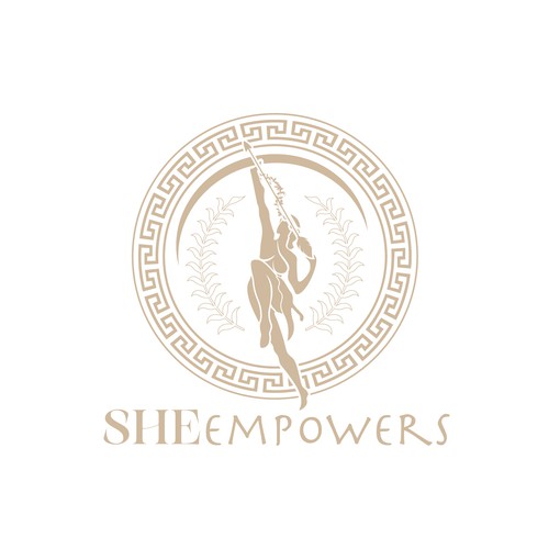 SHEempowers - luxurious design of a woman preferrably in some kind of a circle to appeal to women professionals Design by P O L _ D 3 S I G N