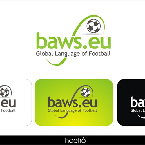 Global football (soccer) logo - baws.eu Design by jbr™