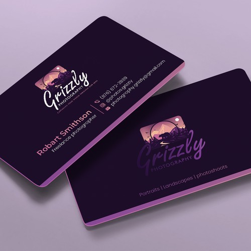 Unique business card design for Photography Business Design by CilioLab