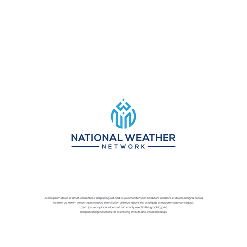 We are looking for a national weather network logo that will appeal to all. Design by DSGNESIA™