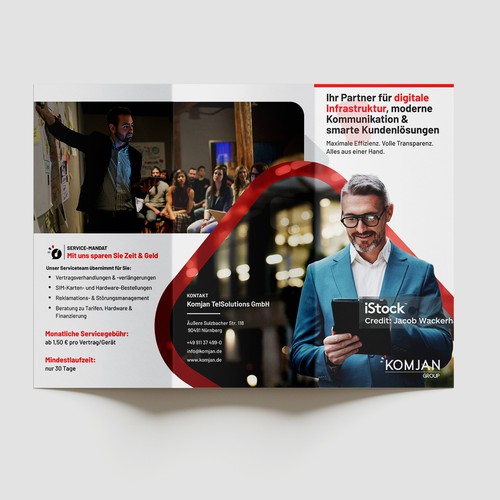 Brochure contest entry by Oreas