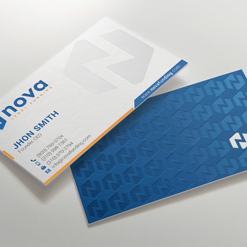 Design di Design a Print Material (Biz Card, Letterhead, Letter) for Legal Funding Company di kaylee CK