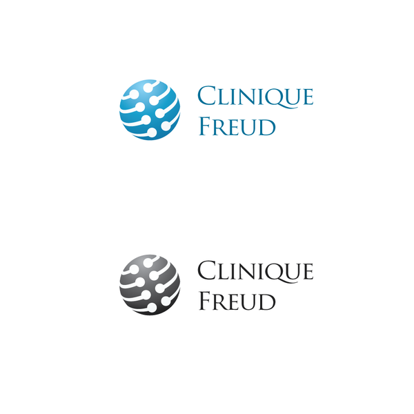 logo design for Clinique Freud (French version) or Freud Clinic (English version)