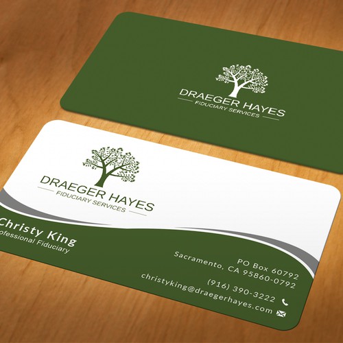 Professional Services Business Card Design