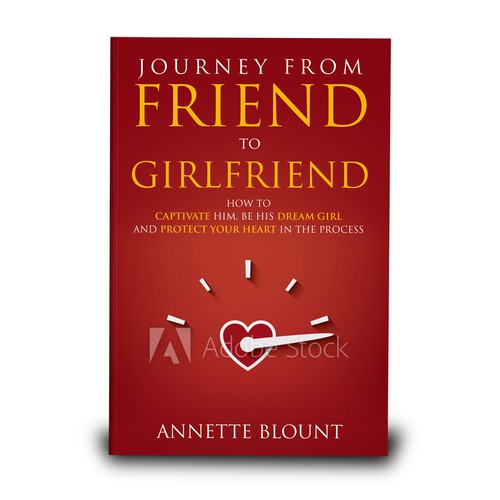 Design a book cover that is fun and playful to help single women experience love beyond friendship Design by TopHills