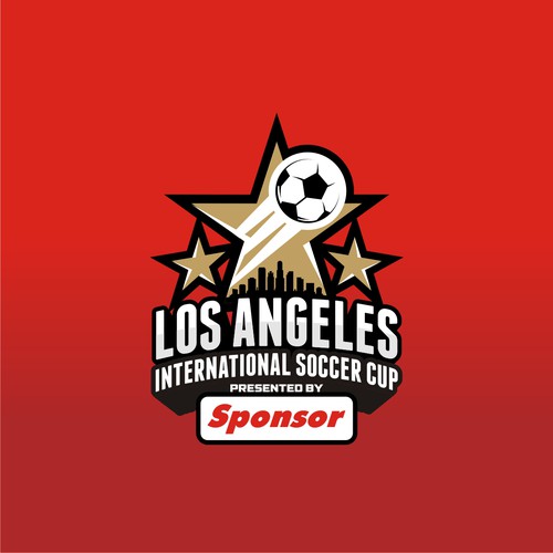 Los Angeles International Soccer Cup Design by Warnaihari