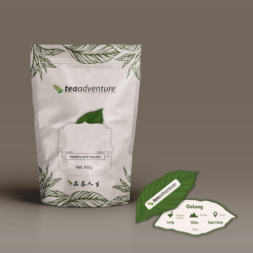 Create a standup pouch design for world’s best tea leaves | Other ...