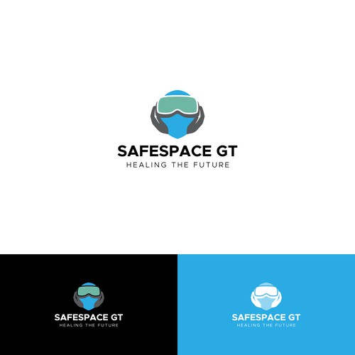 Diseño de Artistic Expression for Mental Health Innovation: Design the SafeSpace GT Logo de SandyPrm