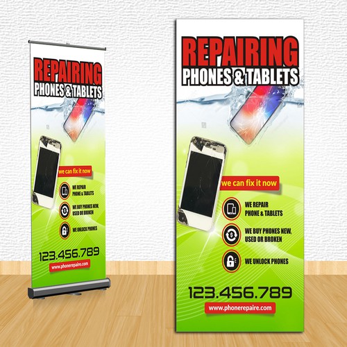 Design di Phone Repair Poster di e^design