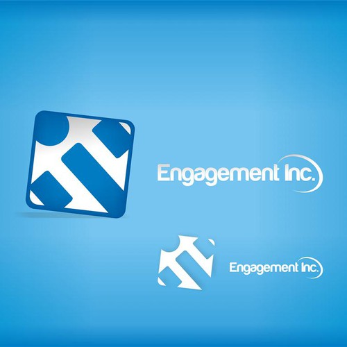 logo for Engagement Inc. - New consulting company! Diseño de alok bhopatkar