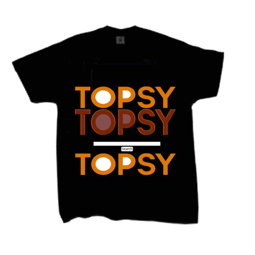 T-shirt for Topsy Réalisé par Raed