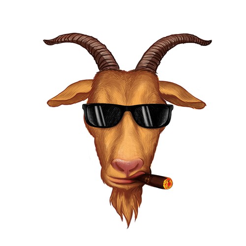 High quality Goat avatar Design by lofosparalogos