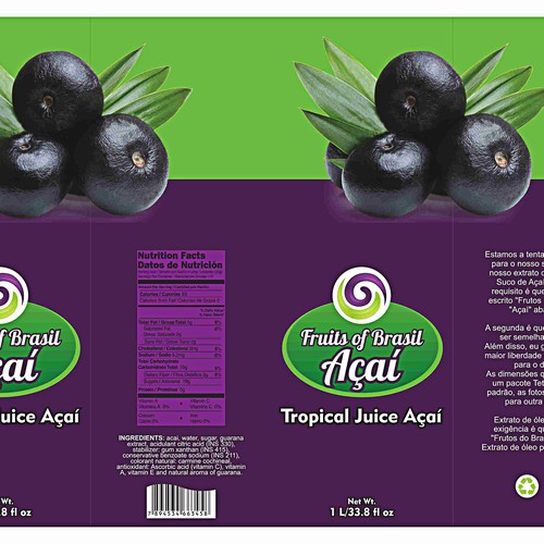 Product label contest entry by Luzentti Design ⭐️