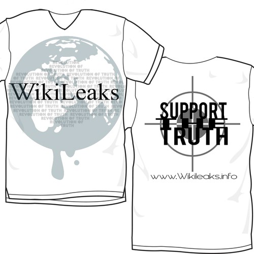 New t-shirt design(s) wanted for WikiLeaks Ontwerp door Daniel Filho