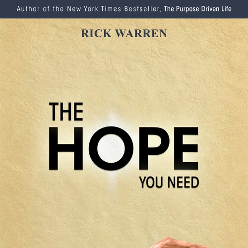 Design Rick Warren's New Book Cover Design réalisé par Neo