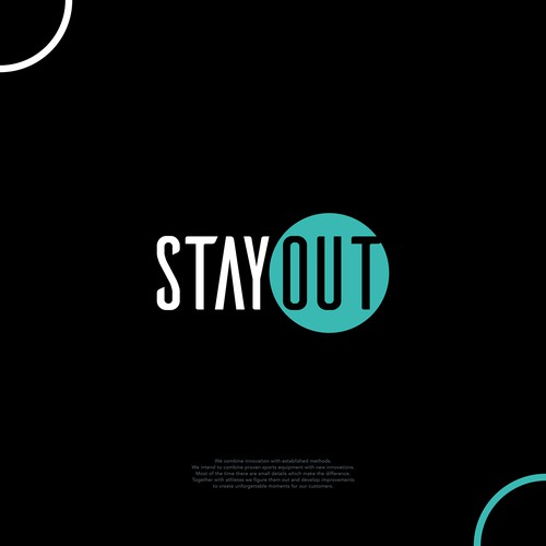 Logo for a sports brand "STAYOUT" Design by filipeandrecunha