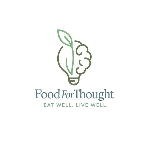 Fresh, Playful Island-Inspired Logo for Food For Thought – Organic Café & Market in the Florida Keys Design by marianaa