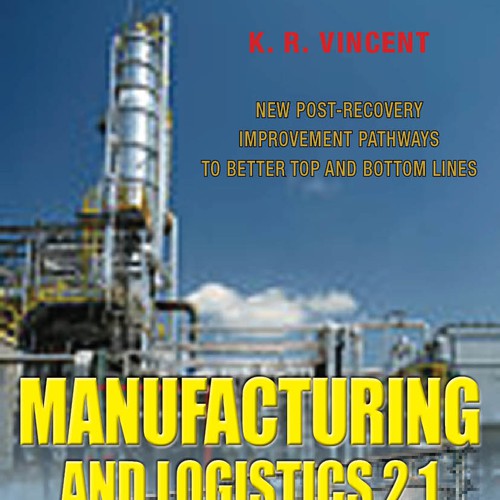 Book Cover for a book relating to future directions for manufacturing and logistics  Diseño de Munavvar Ali BM