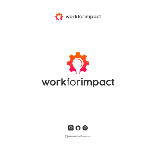 Work For Impact Design by grigorescu